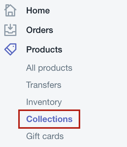 Shopify Collections