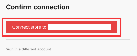 confirm connection Printful
