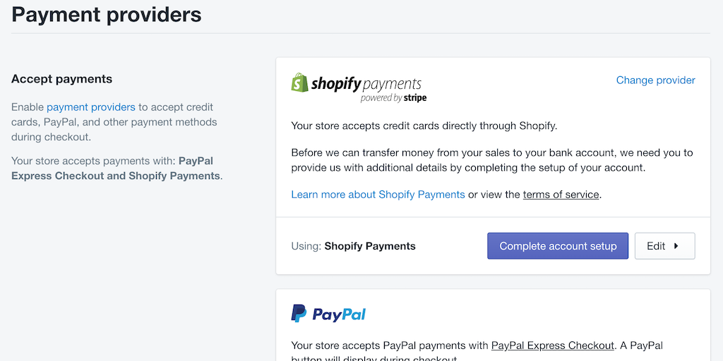 payment providers